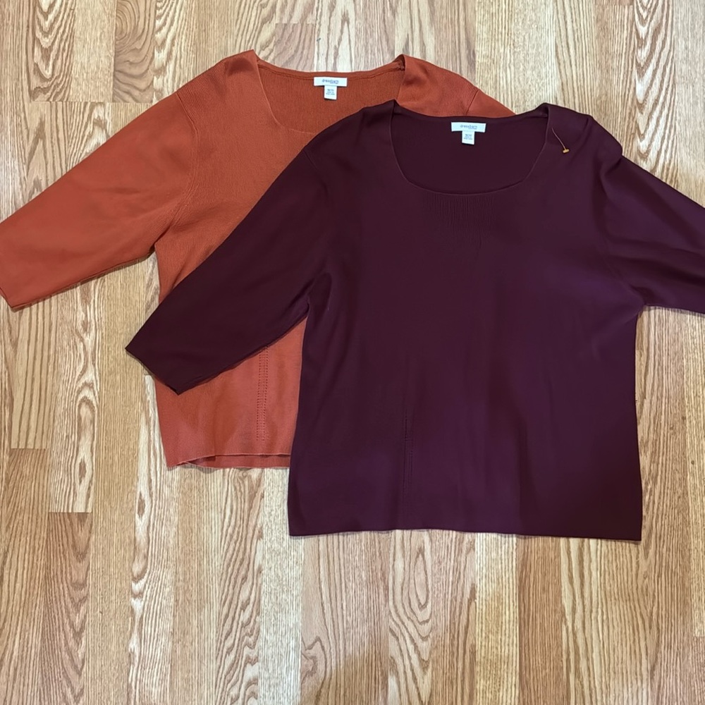 Dress barn sweaters size 18